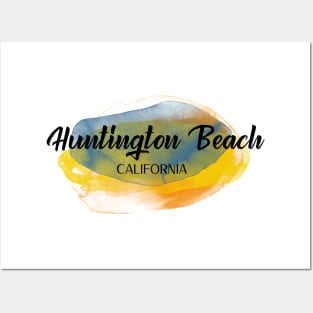 Huntington Beach design Posters and Art